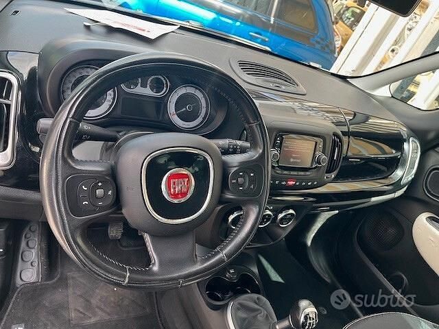 Usata Fiat 500L Trekking 84 CV (61 kW) 2014 Nero Monovolume