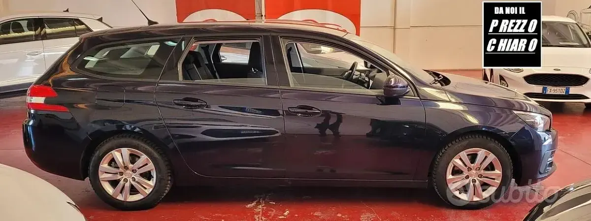 Usata Peugeot 308 Business-Line 131 CV (96 kW) 2019 Blu Station wagon
