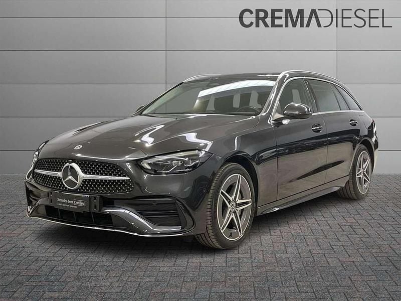 Usata Mercedes C300e Premium 204 CV (150 kW) 2022 Grigio Station wagon