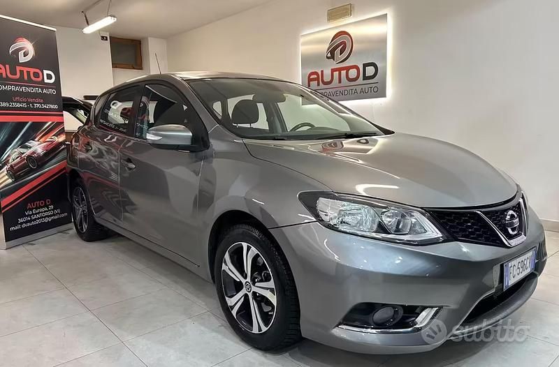 Usata Nissan Pulsar 110 CV (80 kW) 2015 Grigio Utilitaria
