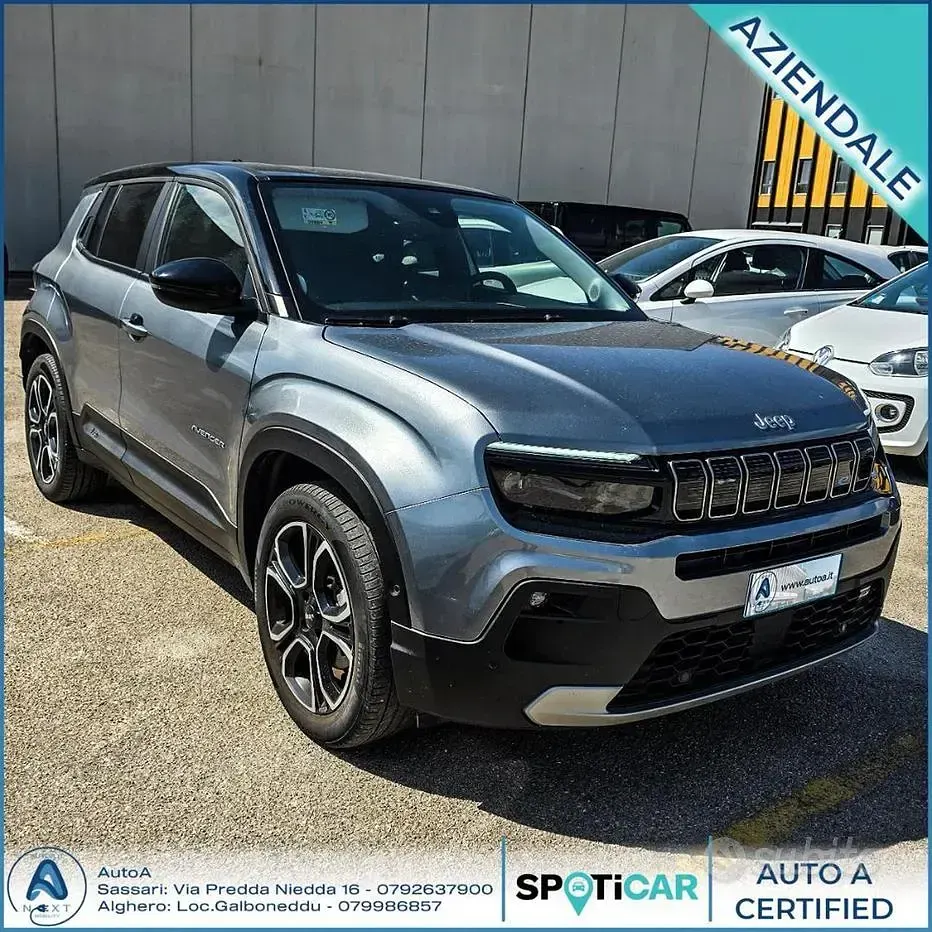 Usata Jeep Avenger EV Summit 61 kW (84 CV) 2023 Grigio SUV