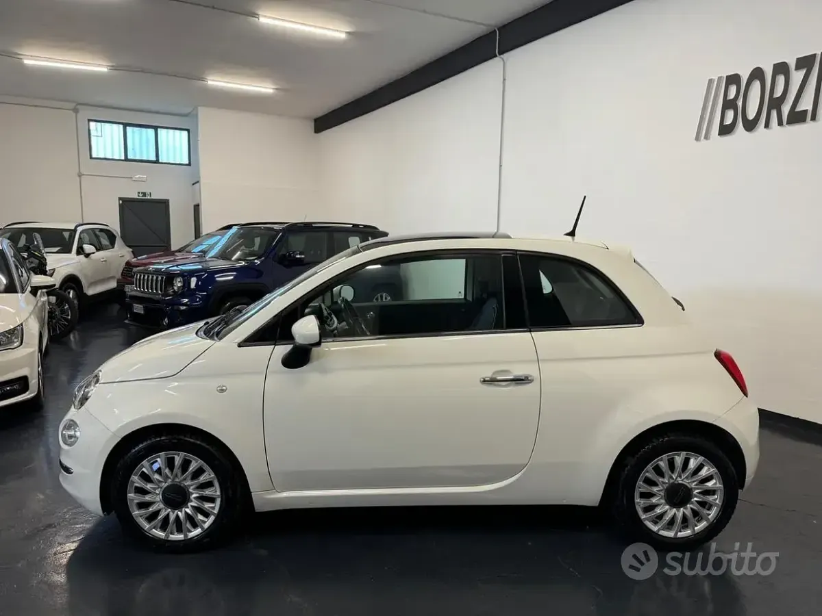 Usata Fiat 500 Lounge 69 CV (50 kW) 2016 Bianco Berlina