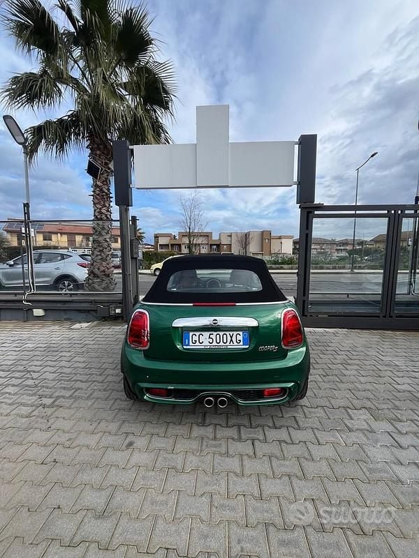 Usata Mini Cooper S Cabriolet 178 CV (130 kW) 2021 Verde Cabrio