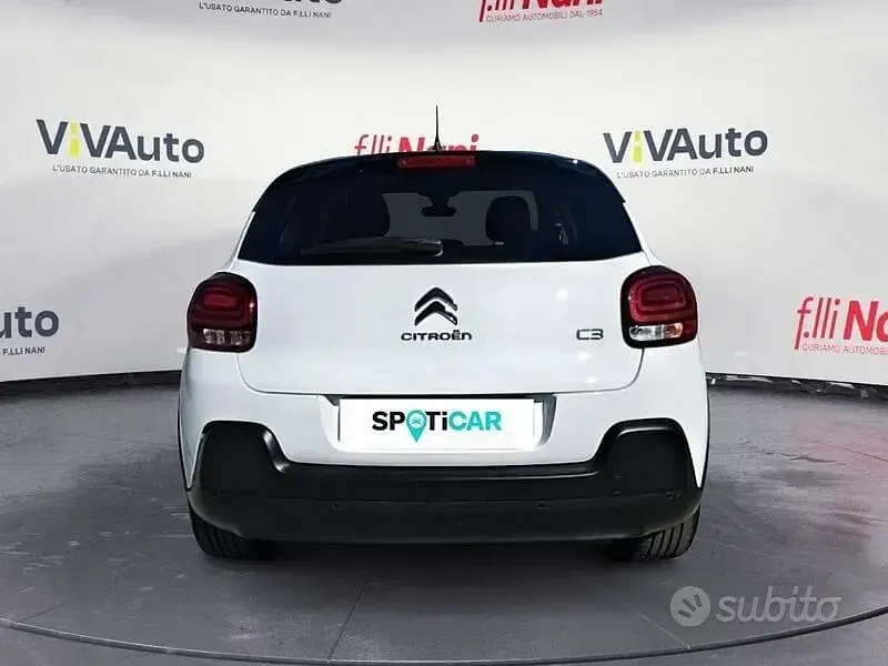 Usata Citroën C3 110 CV (80 kW) 2023 Bianco Utilitaria