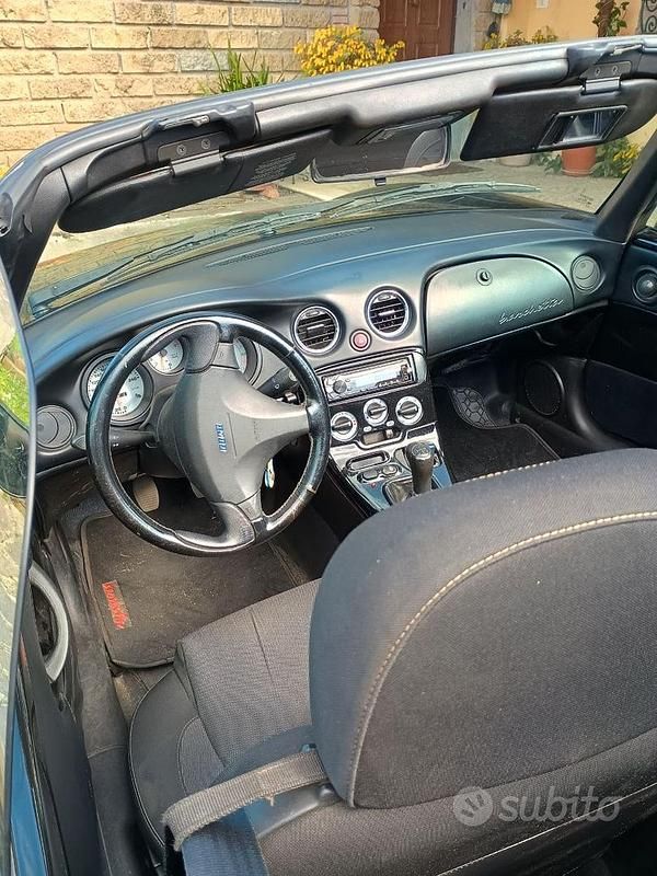 Usata Fiat Barchetta 130 CV (95 kW) 1997 Nero Cabrio