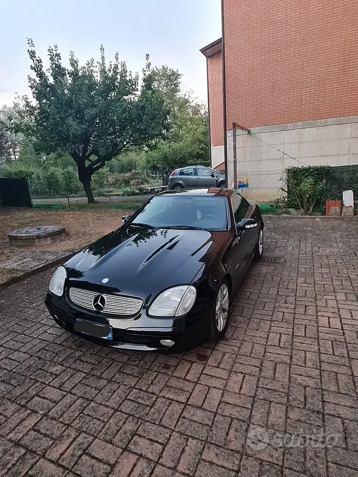 Usata Mercedes SLK200 Edition 163 CV (119 kW) 2003 Nero Cabrio