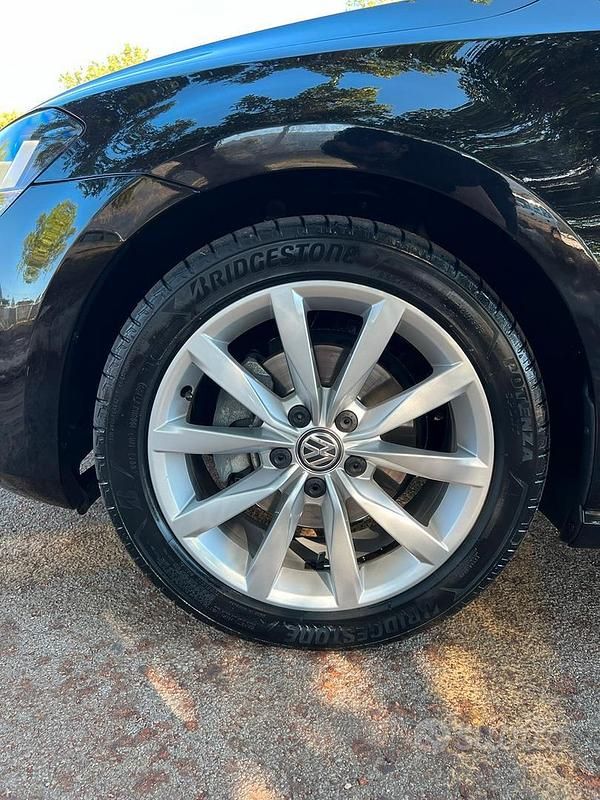 Usata VW Golf VII 110 CV (80 kW) 2015 Nero Berlina