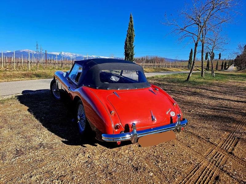 Usata Austin Healey 100/6 120 CV (88 kW) 1959 Rosso Cabrio