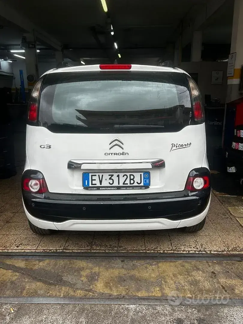 Usata Citroën C3 Picasso 95 CV (69 kW) 2014 Bianco Monovolume