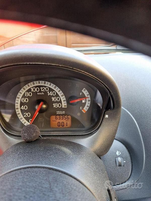 Usata Fiat 600 2002 Rosso Utilitaria