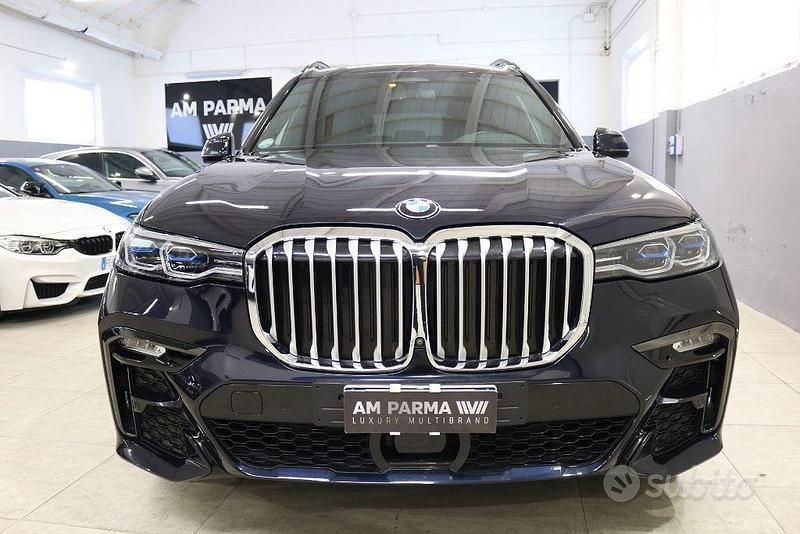 Begagnad BMW X7 Efficient Dynamics 340 HK (250 kW) 2021 Blå SUV