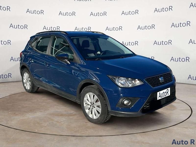 Usata Seat Arona Style 95 CV (69 kW) 2018 Blu SUV