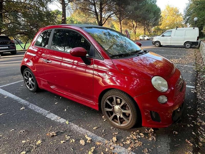 Usata Abarth 500C 135 CV (99 kW) 2012 Rosso Cabrio