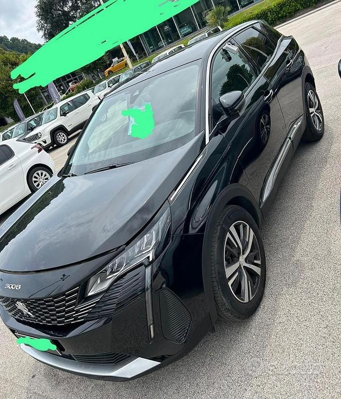 Usata Peugeot 3008 Allure 131 CV (96 kW) 2022 Nero Berlina