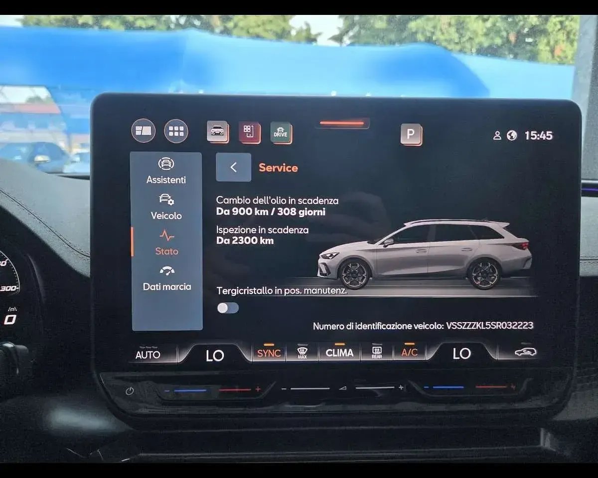 Usata Cupra Leon 150 CV (110 kW) 2024 Grigio Station wagon