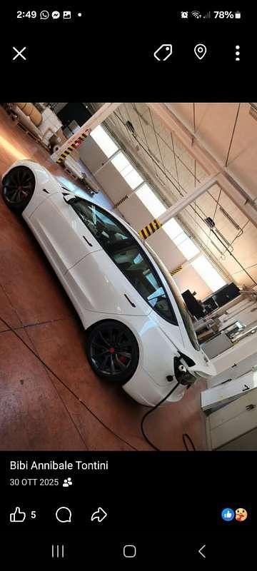 Bianco Usata 2021 Tesla Model 3 Performance Berlina | 29.000 € (Buon prezzo) - Immagine 1/4