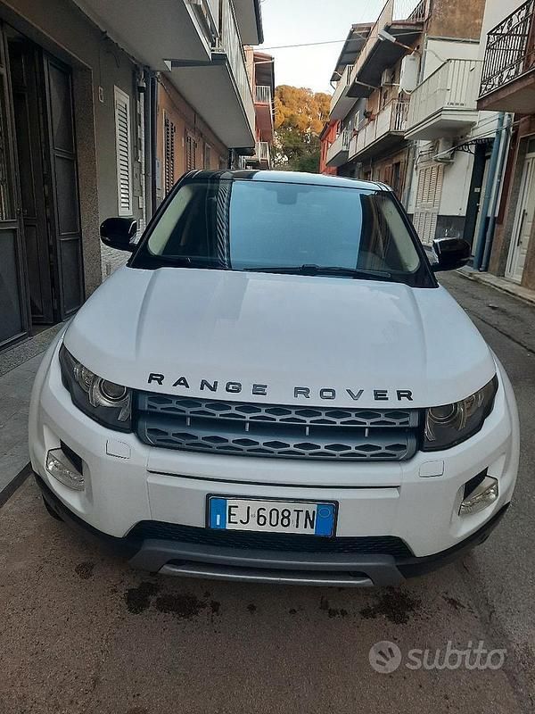 Usata Land Rover Range Rover evoque 190 CV (139 kW) 2011 Bianco SUV