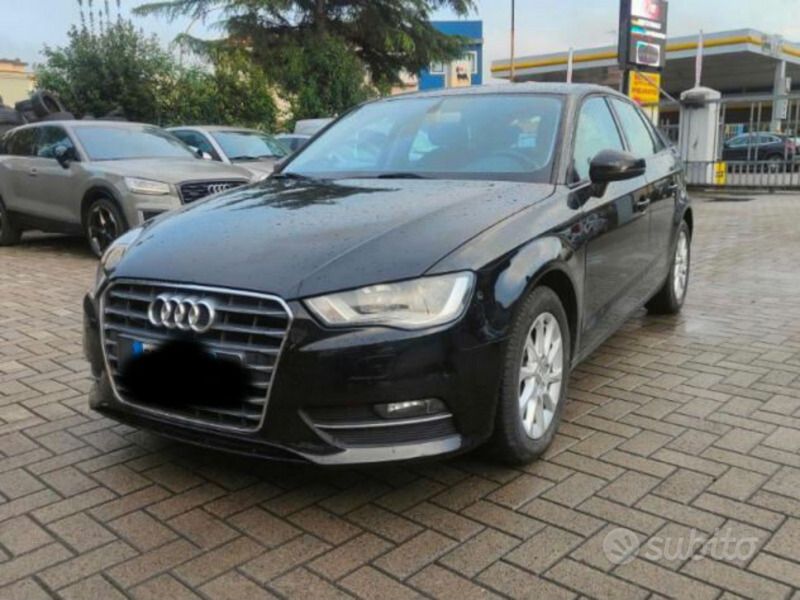 Usata Audi A3 110 CV (80 kW) 2015 Nero Berlina