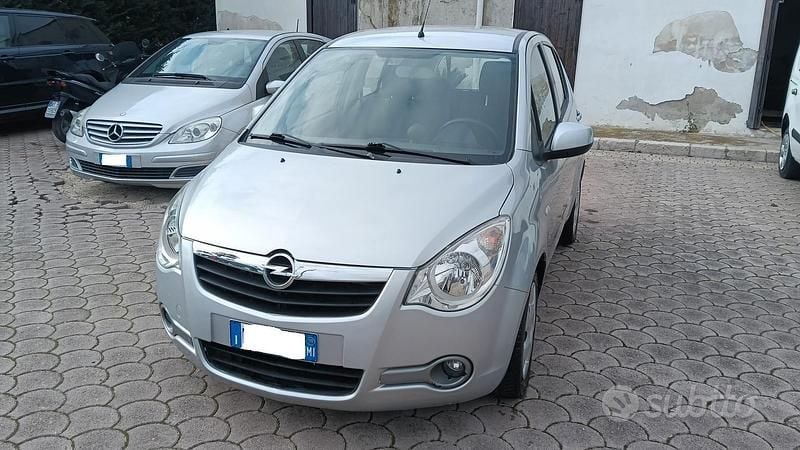 Usata Opel Agila Enjoy 65 CV (47 kW) 2008 Grigio Monovolume