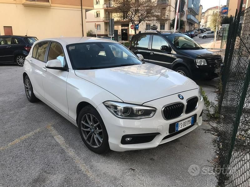 Usata BMW 120 Efficient Dynamics 190 CV (139 kW) 2018 Bianco Utilitaria