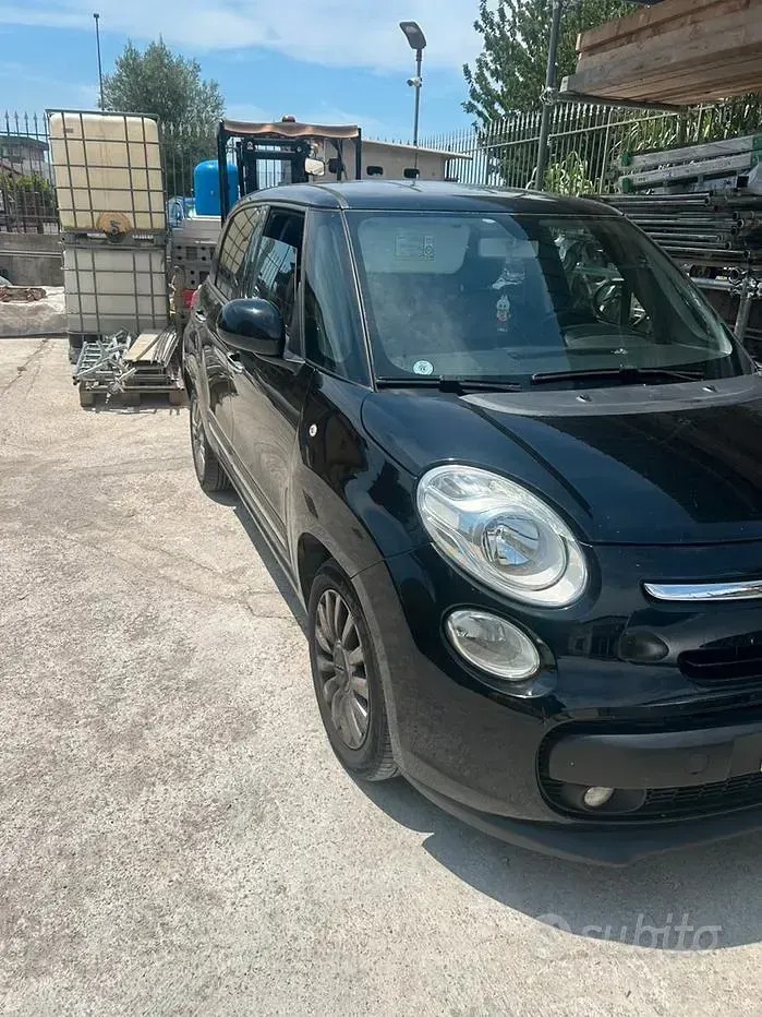 Usata Fiat 500L 85 CV (62 kW) 2014 Nero Monovolume