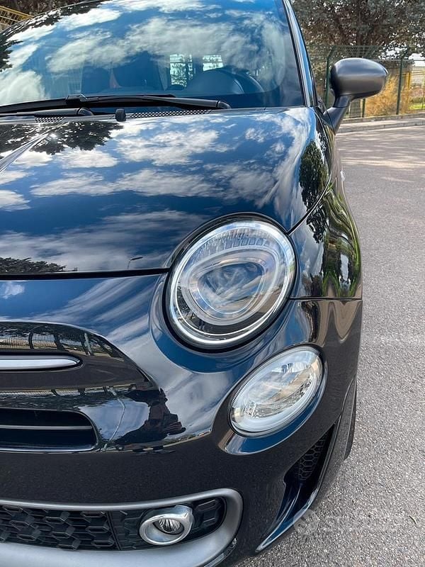 Usata Fiat 500S S 61 CV (44 kW) 2018 Nero Berlina