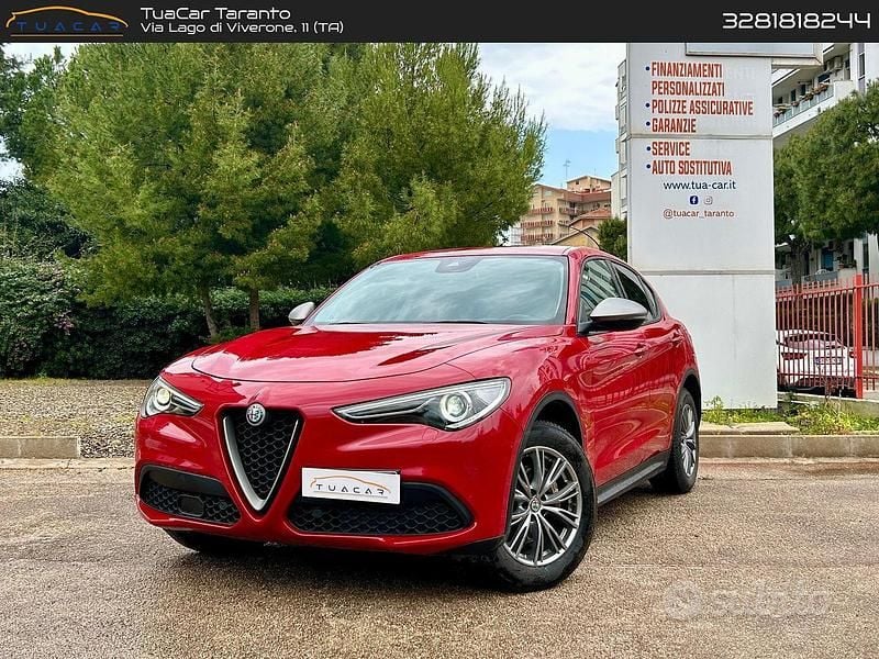 Usata Alfa Romeo Stelvio Executive 190 CV (139 kW) 2018 Rosso SUV