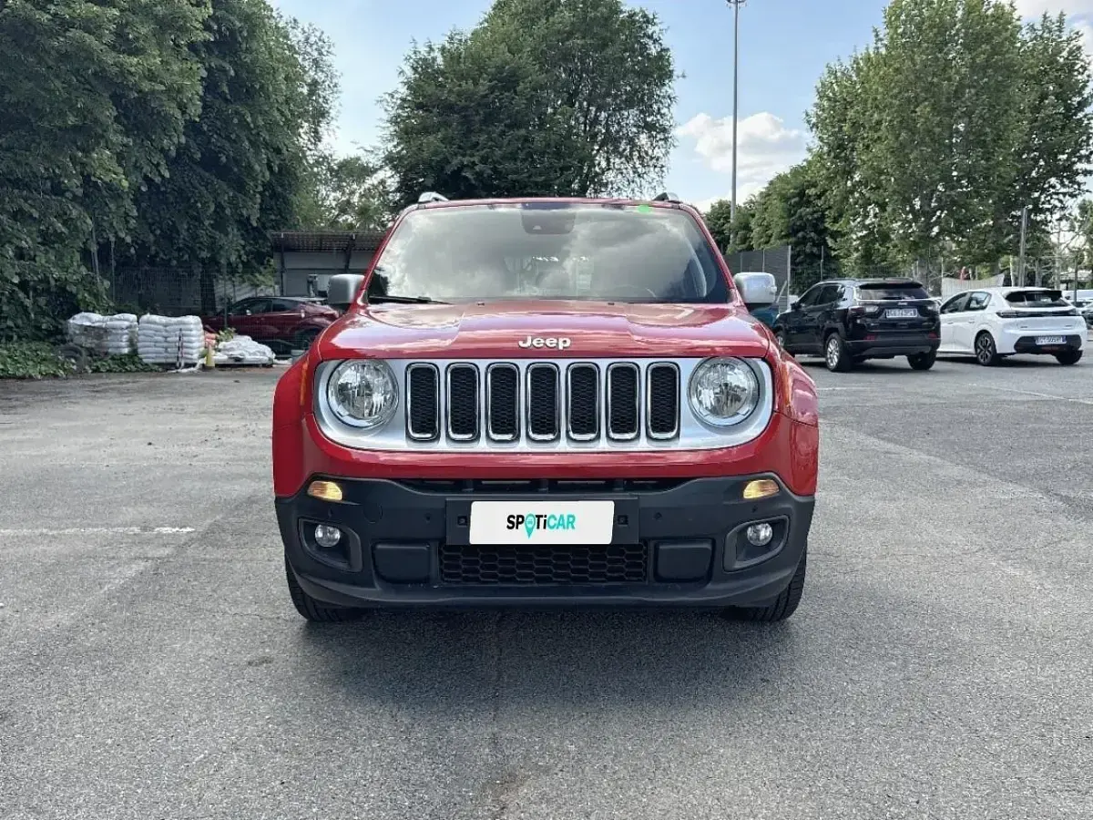 Usata Jeep Renegade Limited 170 CV (125 kW) 2018 Rosso SUV