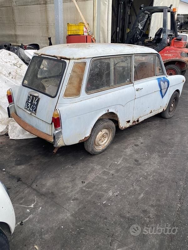 Usata Autobianchi Bianchina 20 CV (14 kW) 1960 Blu Utilitaria