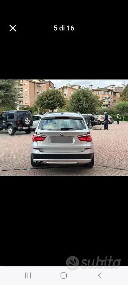Usata BMW X3 Comfort Edition 184 CV (135 kW) 2014 Grigio SUV