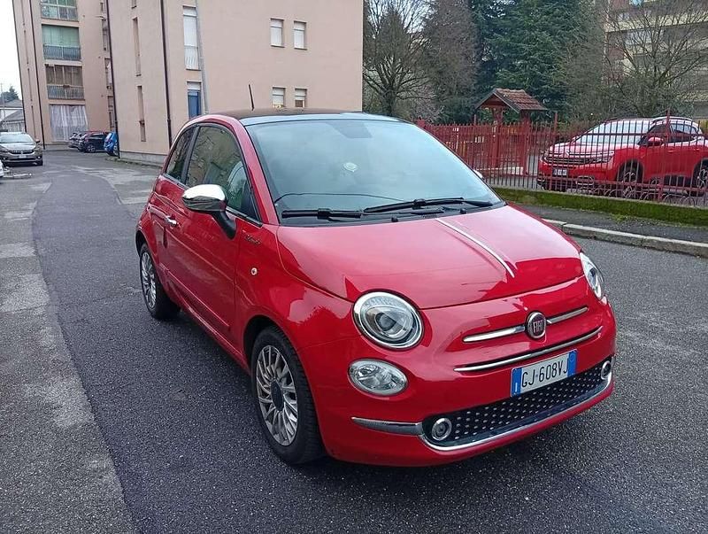 Usata Fiat 500 Dolcevita 69 CV (50 kW) 2022 Rosso Utilitaria
