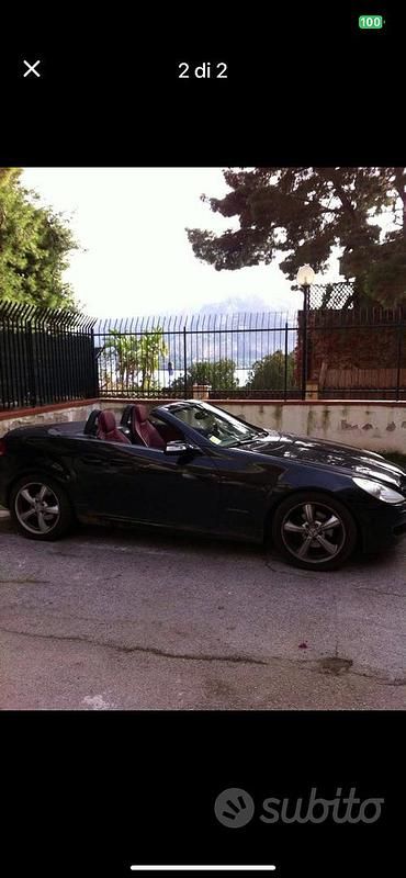 Usata Mercedes SLK200 2005 Nero Cabrio