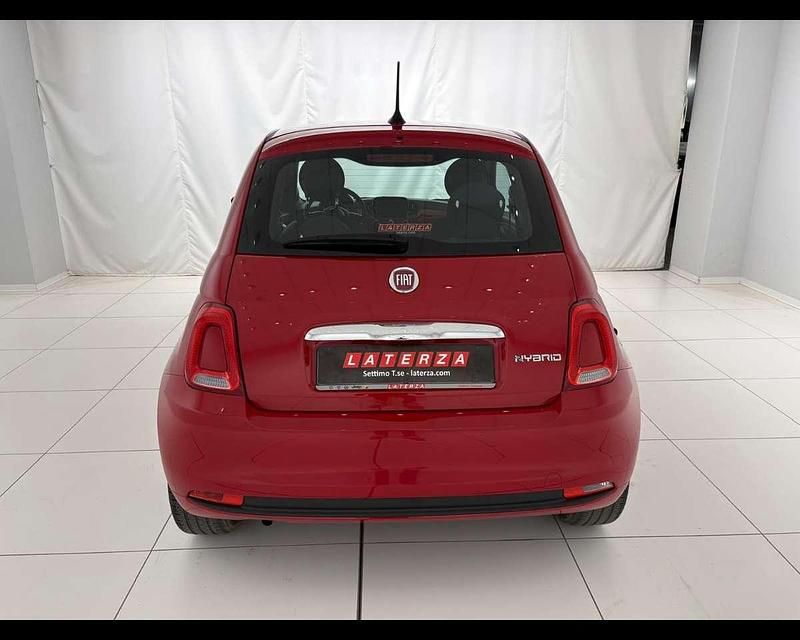 Usata Fiat 500 69 CV (50 kW) 2022 Rosso pastello Berlina