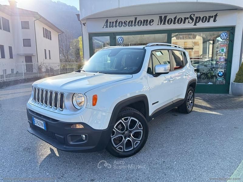 Usata Jeep Renegade Limited 140 CV (102 kW) 2015 Bianco SUV