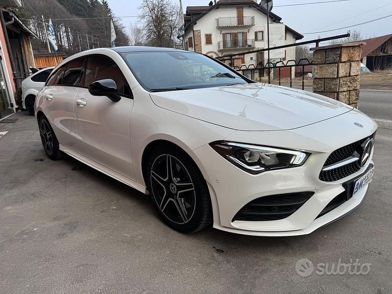 Usata Mercedes CLA200 Shooting Brake Premium 150 CV (110 kW) 2020 Bianco Station wagon