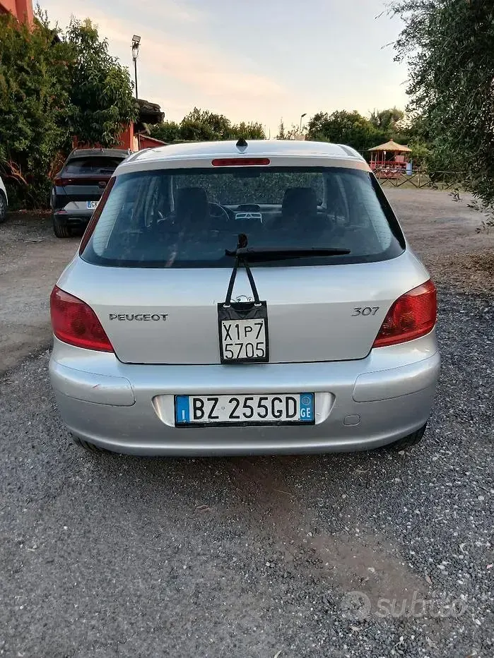 Usata Peugeot 307 109 CV (80 kW) 2002 Grigio Berlina