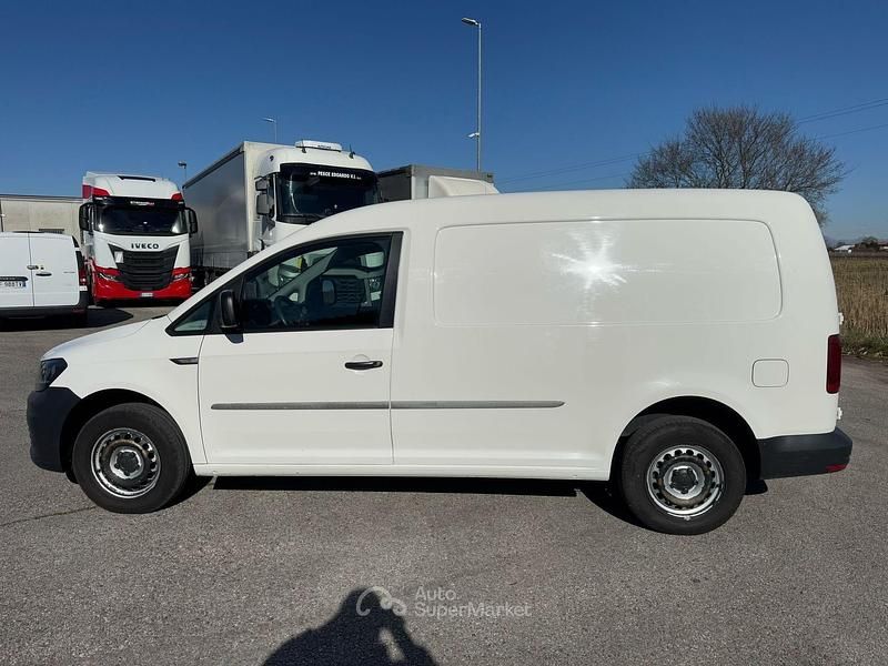 Usata VW Caddy 110 CV (80 kW) 2018 Bianco Monovolume