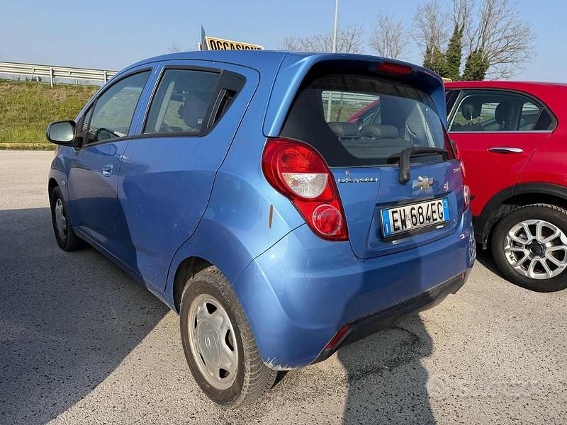 Usata Chevrolet Spark LS 68 CV (50 kW) 2014 Blu Utilitaria