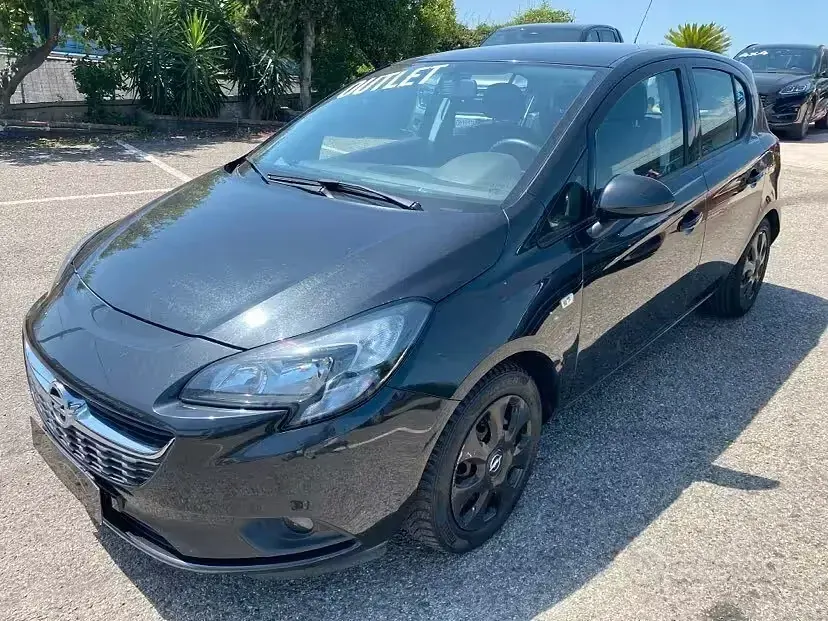 Usata Opel Corsa 75 CV (55 kW) 2015 Nero Utilitaria