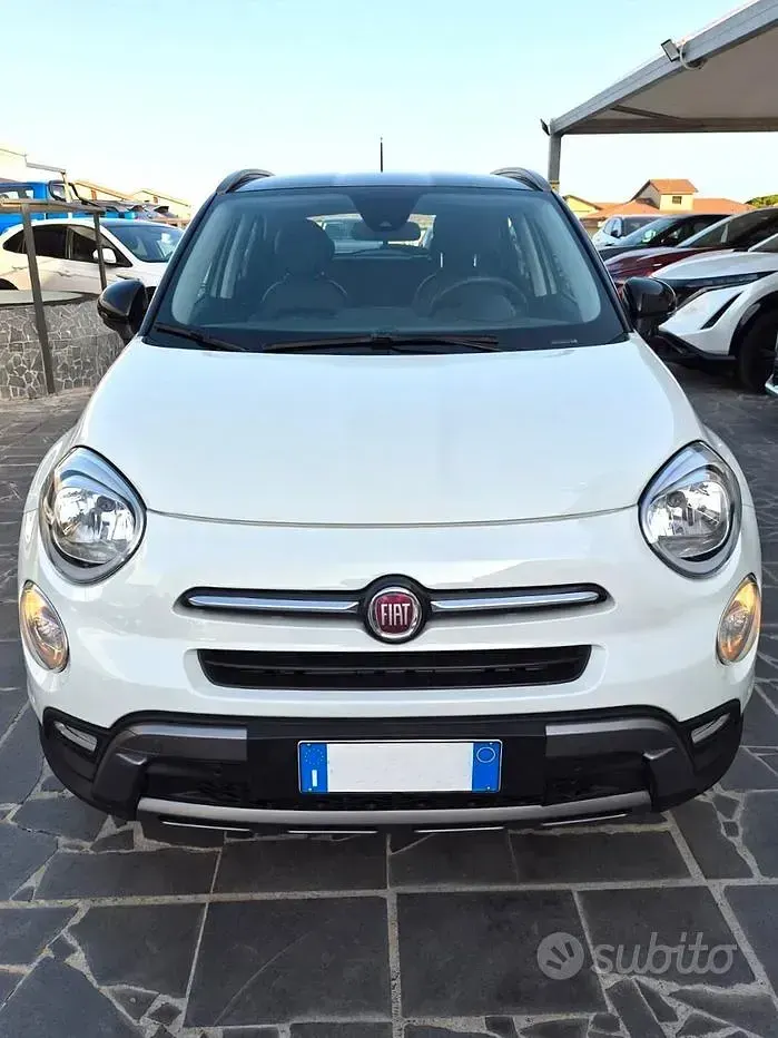 Usata Fiat 500X Cross 130 CV (95 kW) 2021 Bianco SUV