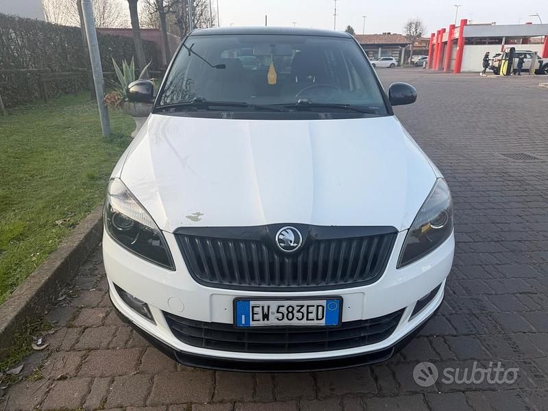 Usata Skoda Fabia Monte Carlo 74 CV (54 kW) 2014 Bianco Berlina