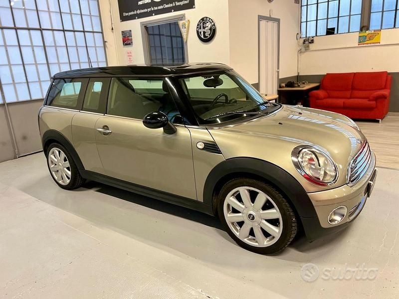 Usata Mini Cooper Clubman Pepper 120 CV (88 kW) 2009 Giallo Station wagon