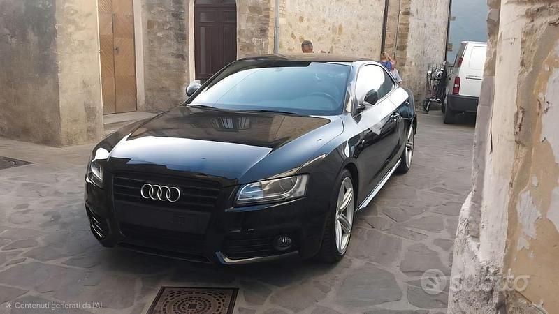 Usata Audi A5 S-Line 170 CV (125 kW) 2011 Nero Coupé