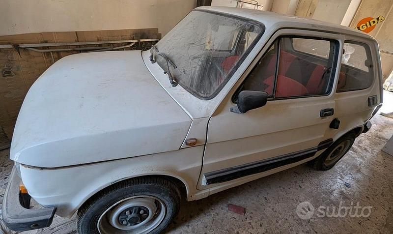 Usata Fiat 126 1981 Bianco Utilitaria