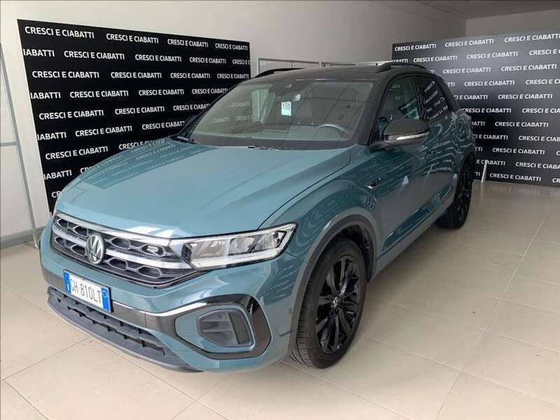Petroleum blue Usata 2022 VW T-Roc R-line SUV | 26.800 € (Cara) - Immagine 1/4