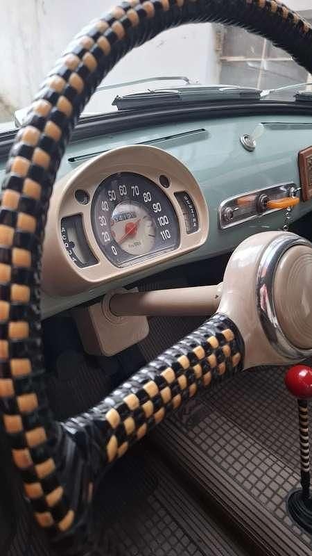 Usata Fiat 600 22 CV (16 kW) 1955 Verde Berlina