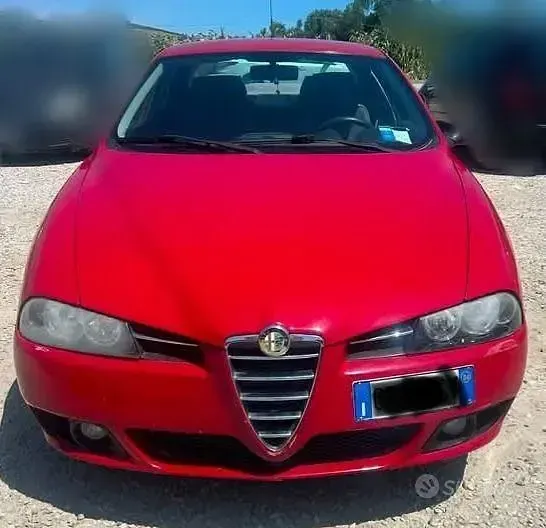 Usata Alfa Romeo 156 120 CV (88 kW) 2004 Rosso Berlina