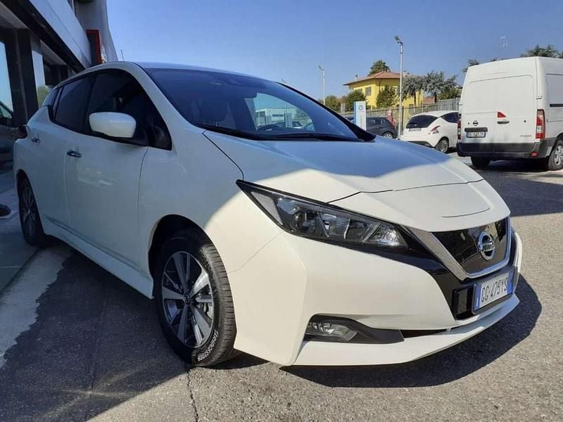 Usata Nissan Leaf N-Connecta 89 kW (122 CV) 2021 Bianco Utilitaria
