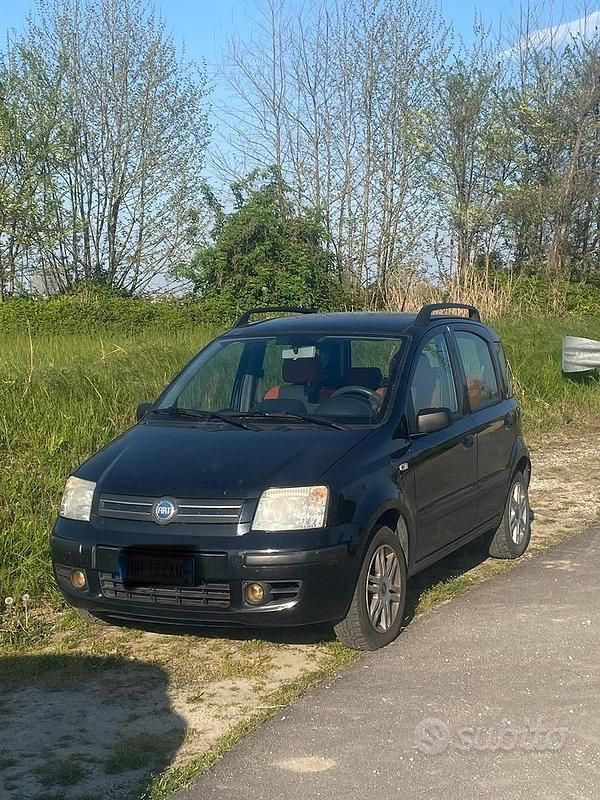 Usata Fiat Panda 70 CV (51 kW) 2007 Nero Utilitaria