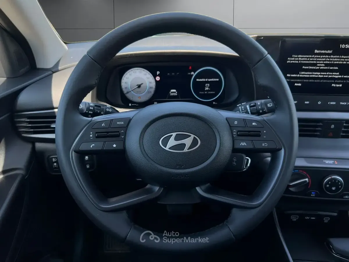 Nuova Hyundai i20 100 CV (73 kW) 2026 Argento Utilitaria